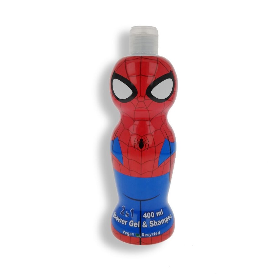 Gel og Shampoo 2 i 1 Air-Val Spiderman 400 ml #1
