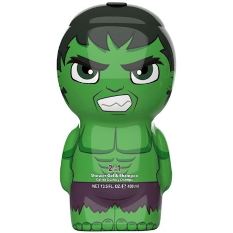 Gel og Shampoo 2 i 1 Air-Val Hulk 400 ml #1