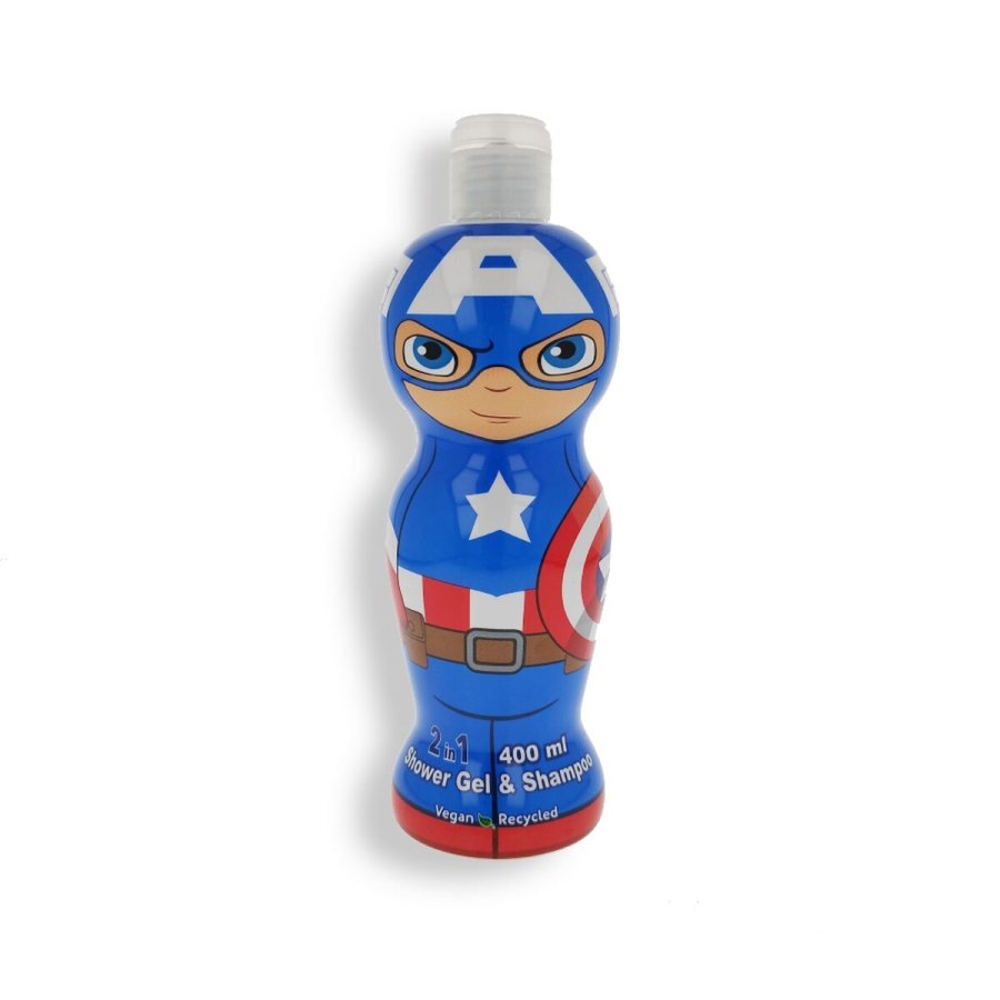 Gel og Shampoo 2 i 1 Air-Val American Captain 400 ml #1