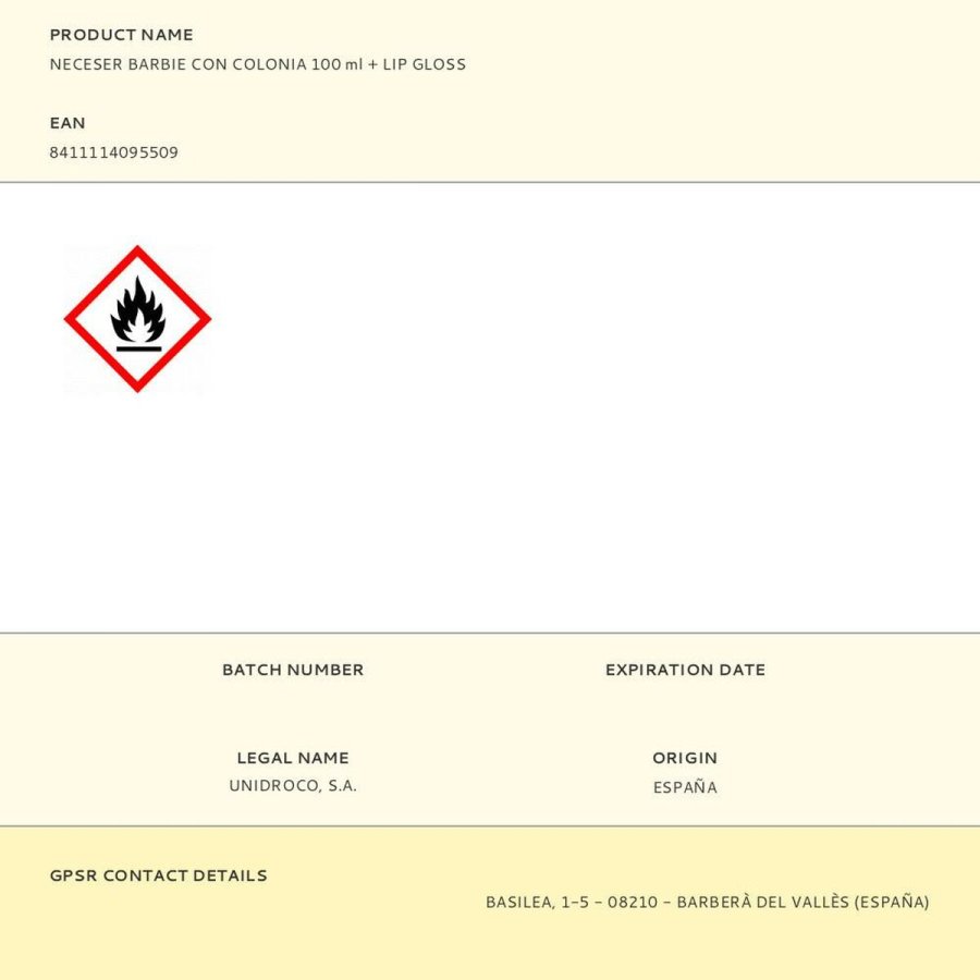 B�rne parfume Mattel 100 ml (2 enheder) #2