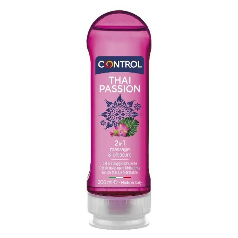 Erotisk massageolie Thai Passion Control 8411134135810 Eksotiske Frugter (200 ml) #1