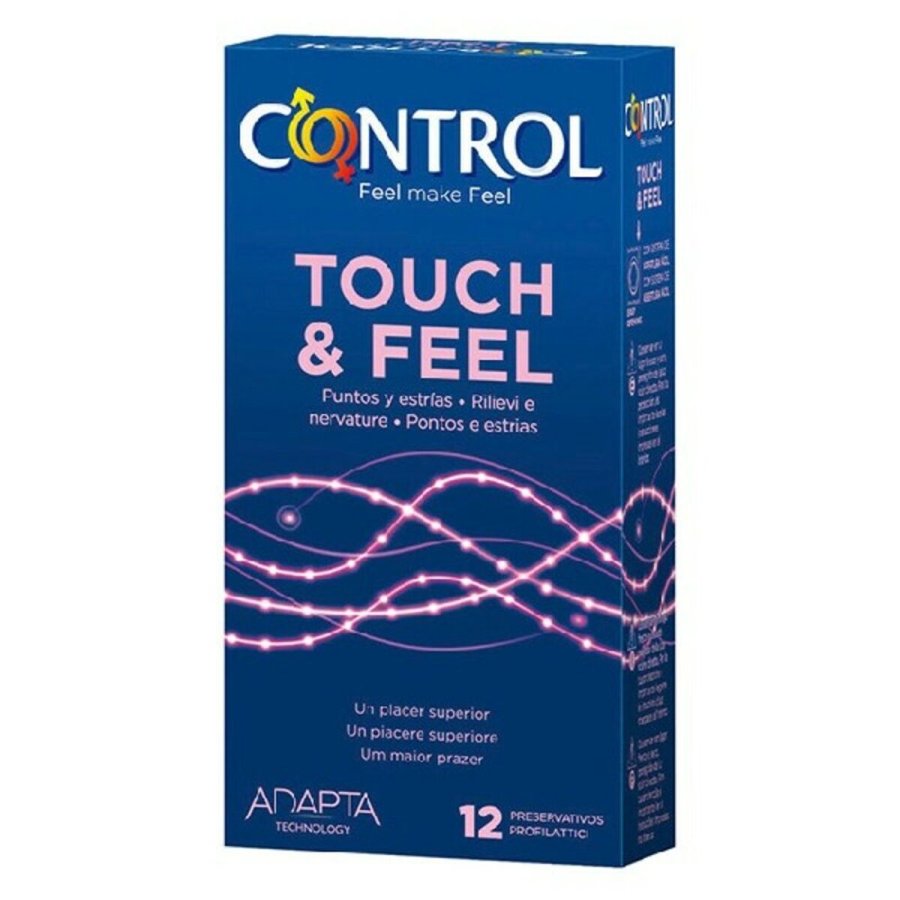 Kondomer Touch and Feel Control (12 uds) #1