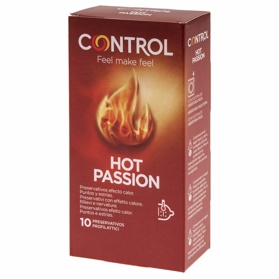 Kondomer Control Hot Passion 10 enheder #1