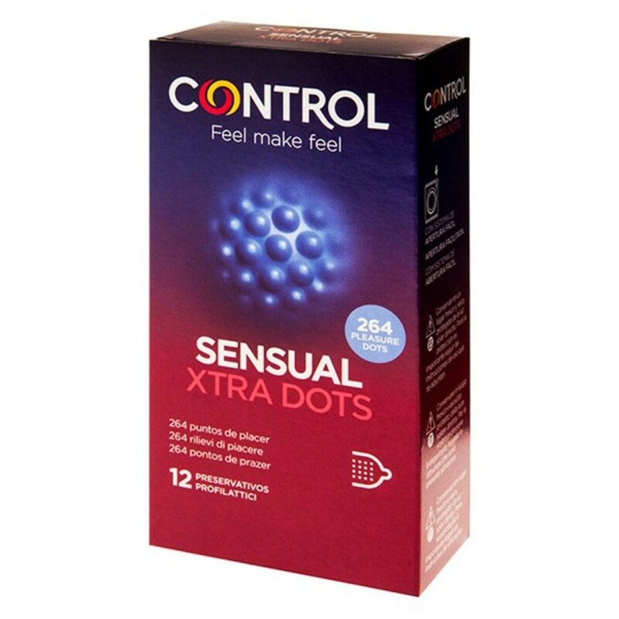 Kondomer Sensual Xtra Dots Control (12 uds) #3