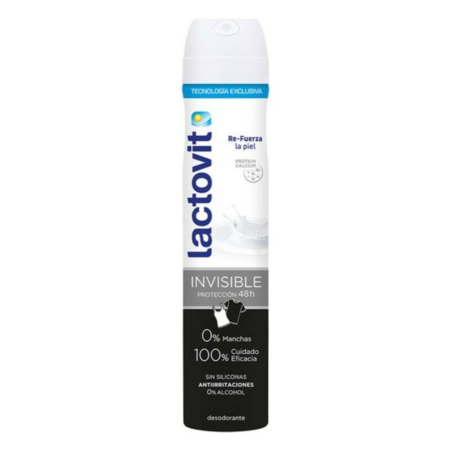 Spray Deodorant Invisible Antimanchas Lactovit (200 ml) #1