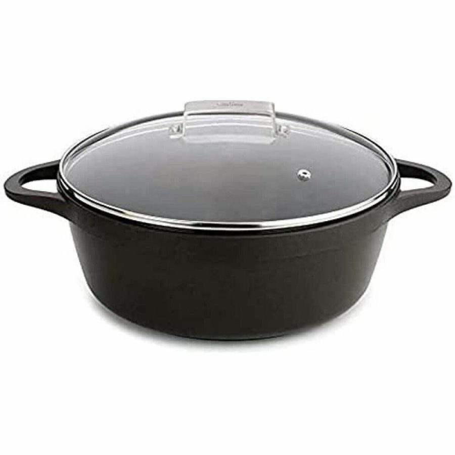 Gryde Med Lg Valira 4141/25 Sort  24 cm #9