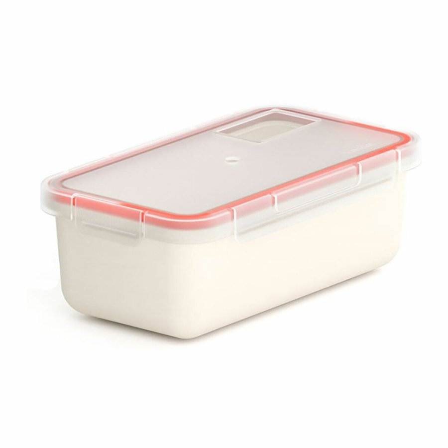 Mad Bevarelse Container Valira 6090/9 Hermetisk Hvid Termoplastisk PBT 750 ml #1