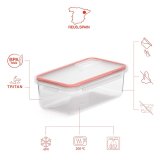 Mad Bevarelse Container Valira 6090/50 Hermetisk Gennemsigtig Plastik 750 ml #2
