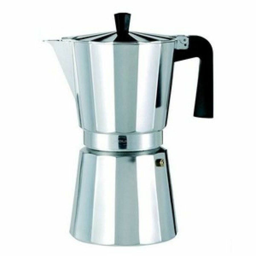 Italiensk Kaffekande Valira VITRO 3T Slvfarvet Aluminium 3 Skodelice #1