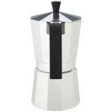 Italiensk Kaffekande Valira VITRO 9T Slvfarvet Aluminium 9 Kopper #2
