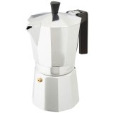 Italiensk Kaffekande Valira VITRO 9T Slvfarvet Aluminium 9 Kopper #3