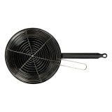 Stegepande med kurv Vaello Sort Glaseret stl ( 24 cm) #2