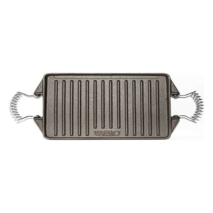 Grill-kogeplade Vaello Rektangulr Gr Stbejern (27 x 21 cm) #2