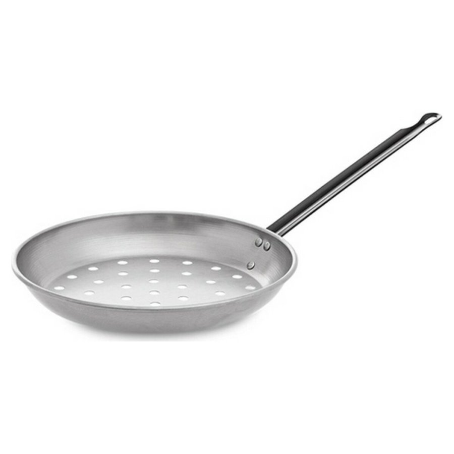 Stegepande til at stege kastanjer Vaello  26 cm Slvfarvet Stl #1