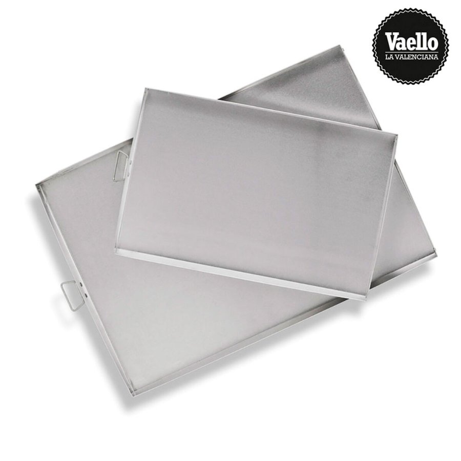 Bageplade Vaello 75496 25 x 38 cm Aluminium Chromsalt #1