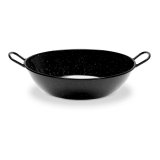 Stegepande Vaello Sort Stl Multifarvet  32 cm Glaseret stl #1