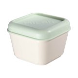 Firkantet madkasse med lg Milan Grn 330 ml 12 x 10 x 7 cm Plastik (1 enheder) #1