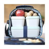 Firkantet madkasse med lg Milan Grn 330 ml 12 x 10 x 7 cm Plastik (1 enheder) #2
