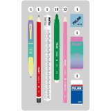 Dobbelt penalhus Milan Sunset Sort Pink 34 Dele 19,5 x 13 x 5 cm #3