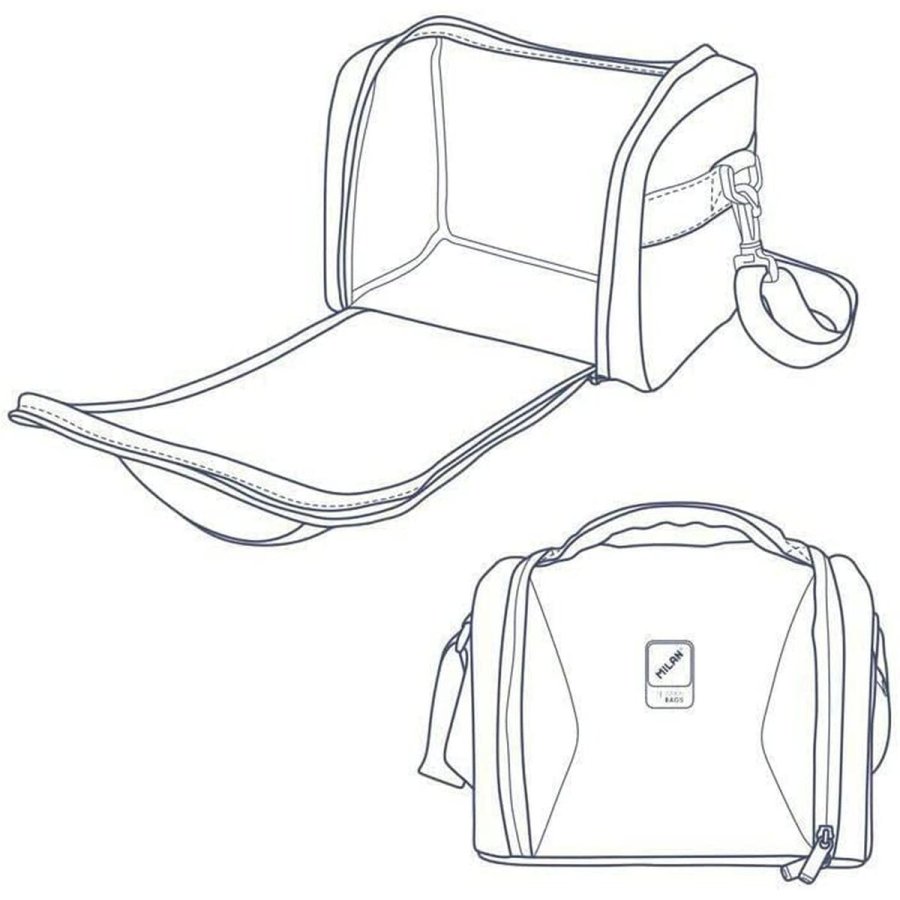 K�letaske Milan Sunset Sort 24,5 x 20 x 16 cm #2