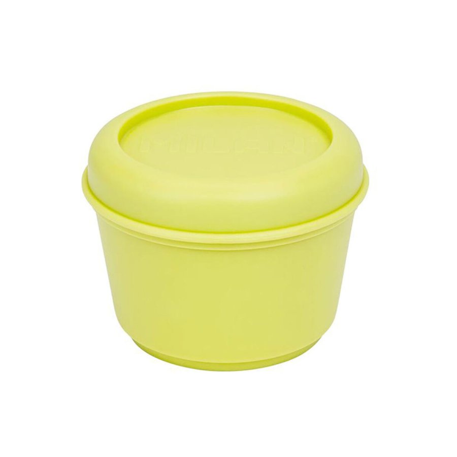 Mad Bevarelse Container Milan Sunset Gul Plastik Cirkulr 250 ml  10 x 7 cm #1