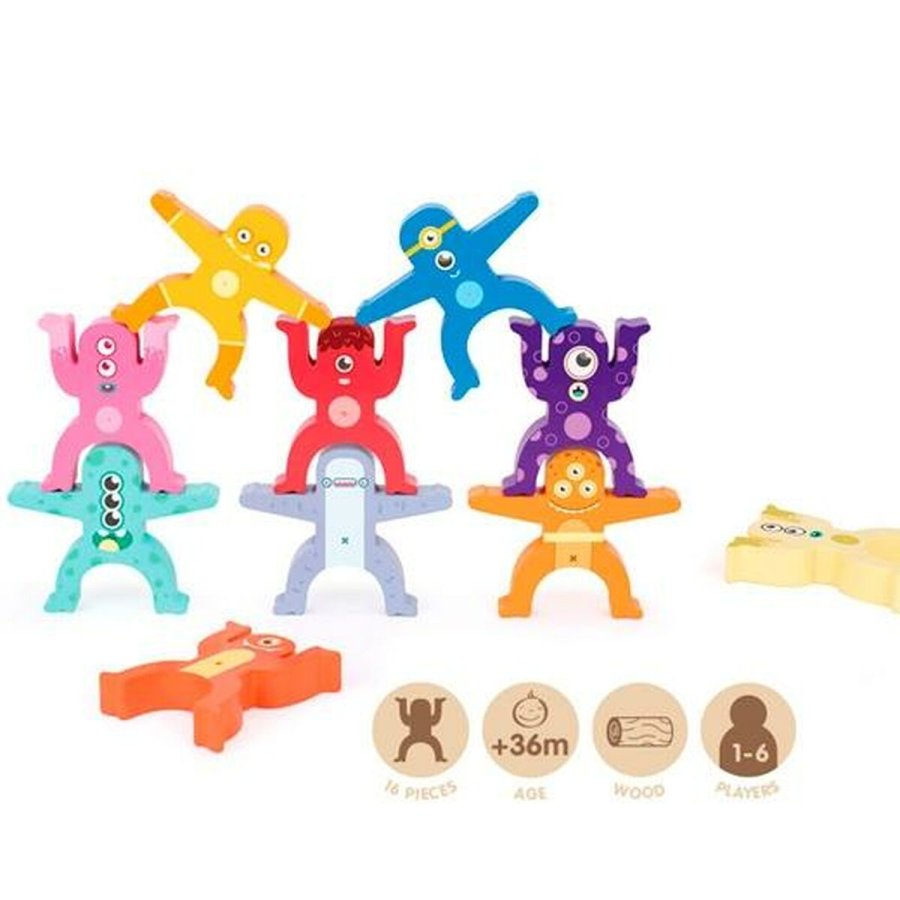 P�dagogisk spil Milan Aliens Tower 16 Dele #2