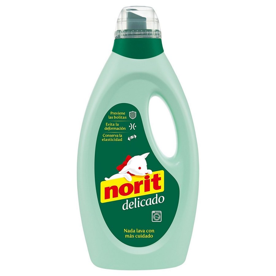 Flydende vaskemiddel Norit Maskinvask Finvask 1125 ml #1