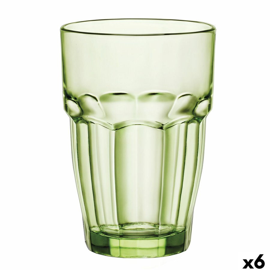 Glas Bormioli Rocco Rock Bar Grn Glas 370 ml (6 enheder) #1