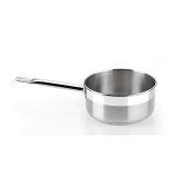 Kasserolle BRA PROFESIONAL Rustfrit stl  12 cm Gr Slvfarvet 500 ml #1