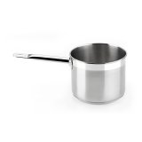 Kasserolle BRA PROFESIONAL Rustfrit stl  12 cm Gr Slvfarvet 1 L (1 enheder) #1