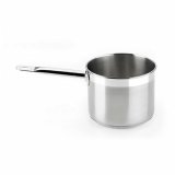 Gryde med lg BRA PROFESIONAL Gr Slvfarvet Rustfrit stl #1