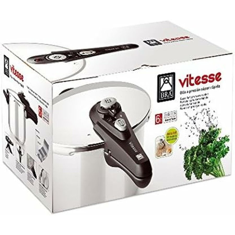 Ekspres-gryde BRA OLLA RPIDA VITESSE 7 L Rustfrit stl #3