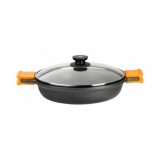 Gryde BRA A270532 (32 cm) Sort Sort/Orange Metal Aluminium Smedet aluminium Stbt aluminium  32 cm #1