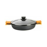 Gryde Med Glaslg BRA Braisogona_A270520 1,5 L ( 20 cm) Sort  20 cm 1,5 L #5