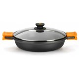 Gryde BRA Braisogona_A270524  24 cm Sort Metal Aluminium Smedet aluminium Stbt aluminium 5 L #1