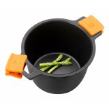 Gryde med Glaslg BRA A273907 Sort Metal Aluminium Smedet aluminium Stbt aluminium (1 enheder) #5