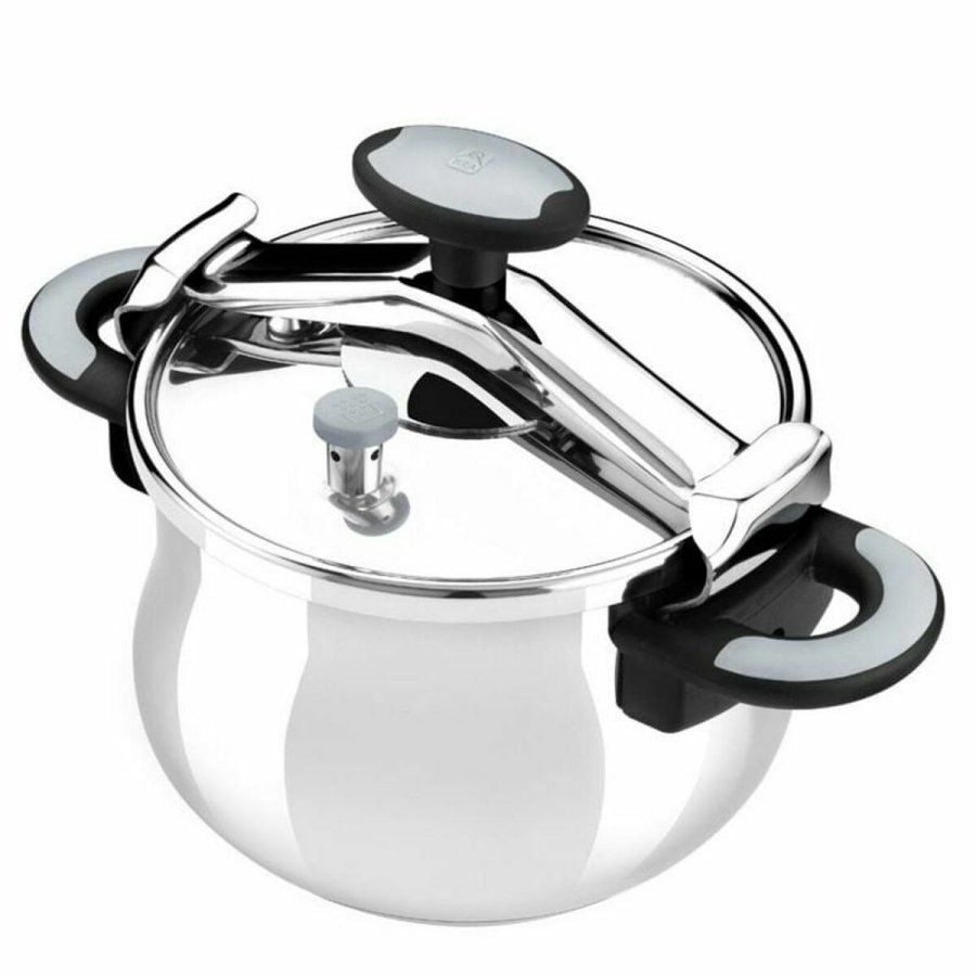 Ekspres-gryde BRA A185502 6 L Rustfrit stl #1