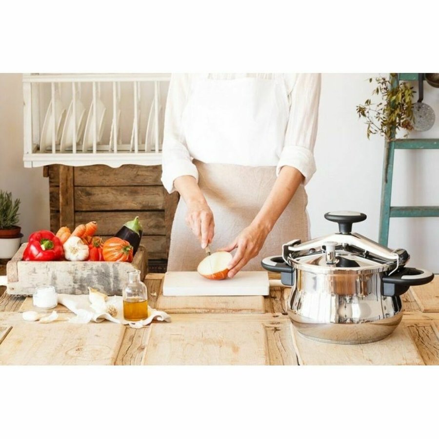 Ekspres-gryde BRA A185503 8 L Metal Rustfrit stl Bakelit #2