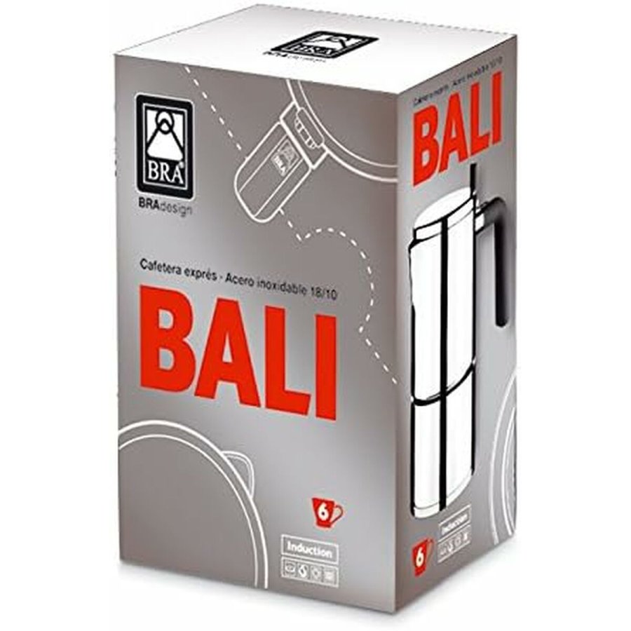 Italiensk Kaffekande BRA BALI Stl 10 Skodelice 500 ml Metal Rustfrit stl #5