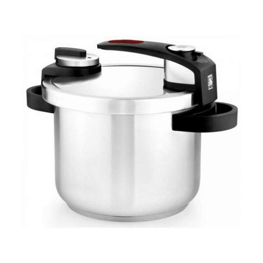 Ekspres-gryde BRA A185602 6 L Rustfrit stl 6 L #1