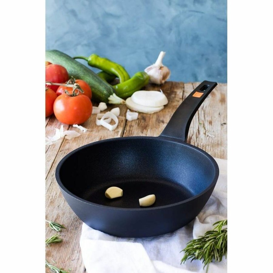 Sauteeing pan BRA A271124  24 cm Sort Aluminium (1 enheder) #2