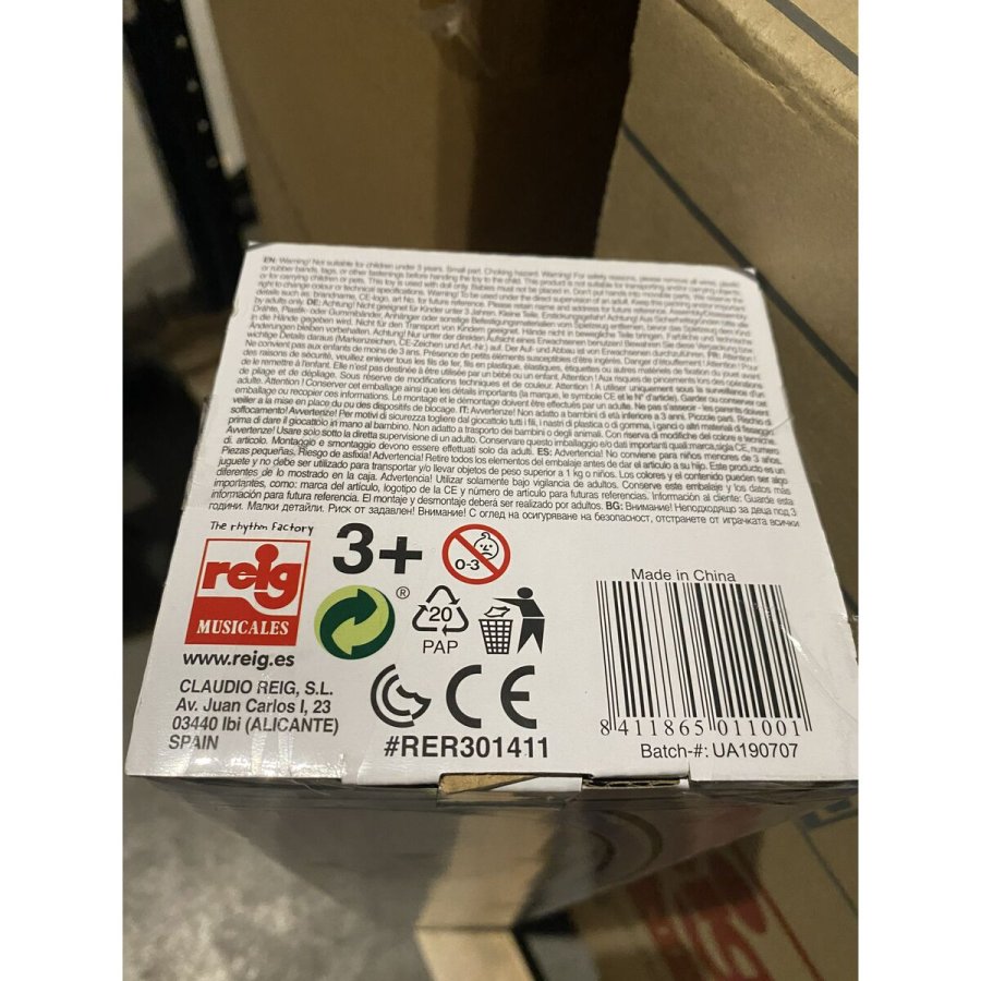 Stol til Dukker Reig Paraply Hvid Pink Mol #2