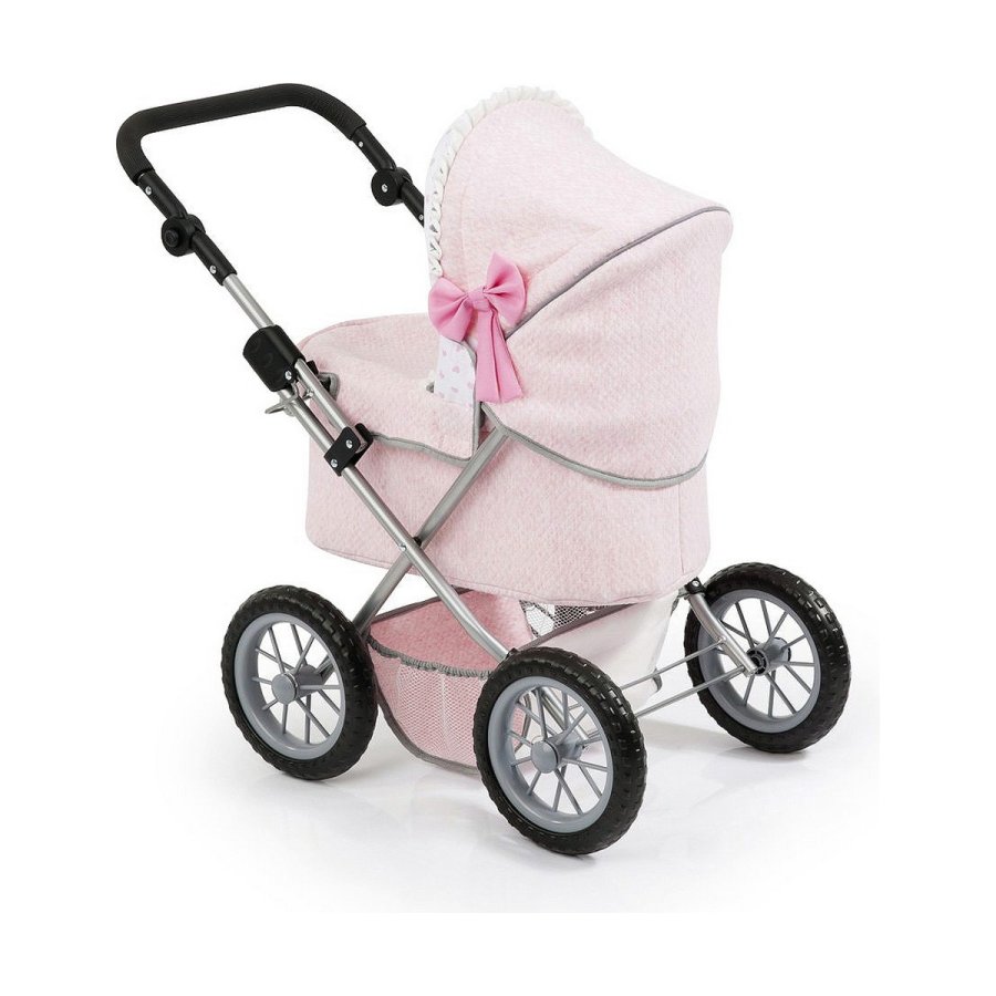Lille Barnevogn til Dukker Reig Trendy 45 cm Pink #2