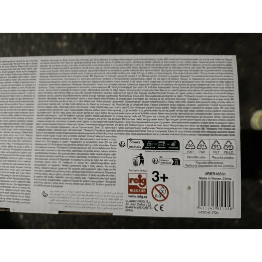 Lille Barnevogn til Dukker Reig Combi 62 cm 82 x 79 x 38,5 cm Pink #3