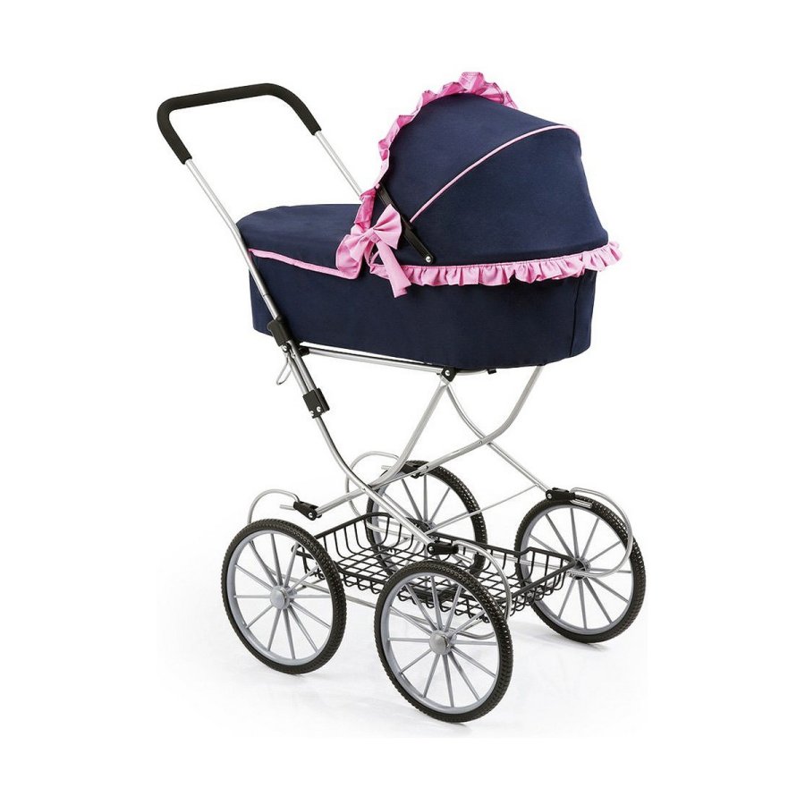 Lille Barnevogn til Dukker Reig Dolls Pram Marinebl 64 cm #3