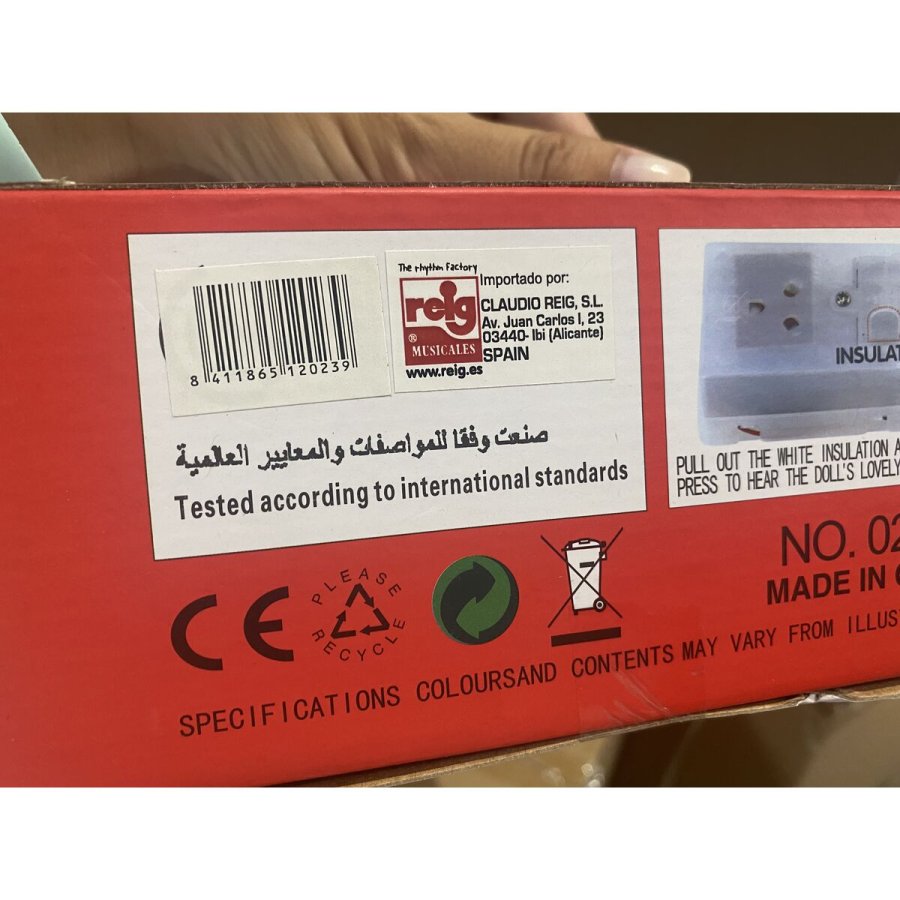 Baby dukke Reig Bamse Fr 25 cm #2