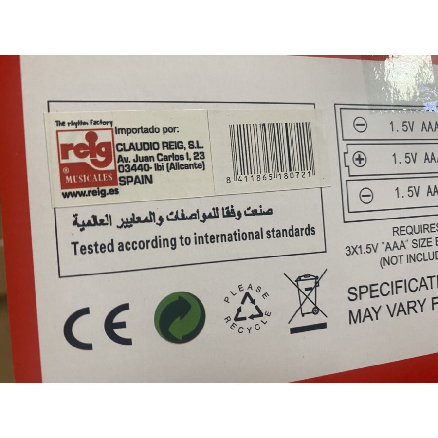 Baby Dukke Reig 30 cm Kanin Bamse Pink (30 cm) #2