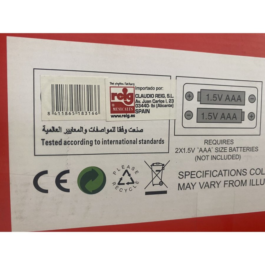 Baby dukke Reig Musical Bamse 35 cm Elefant #2