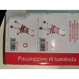 Lille Barnevogn til Dukker Reig Foldbar Pink 25,5 x 41,5 x 55,5 cm #4