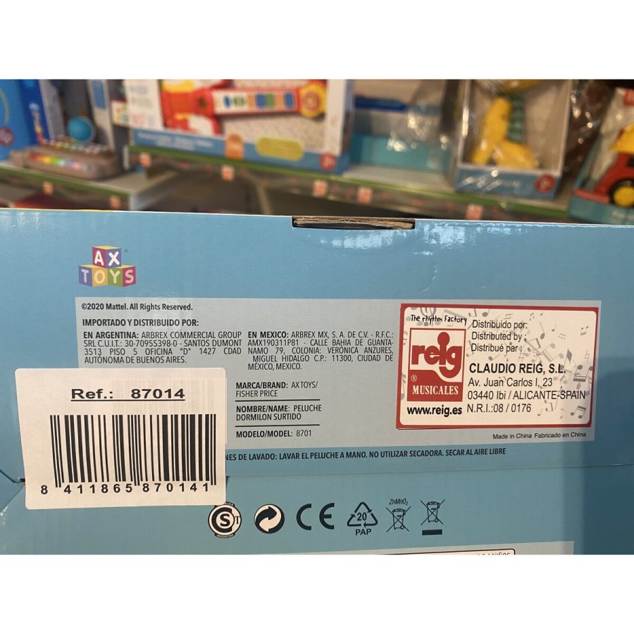 Bamse Fisher-Price   Krokodrille 30 cm #7